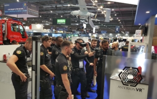Asterion VR showcasing Proserve at Eurosatory